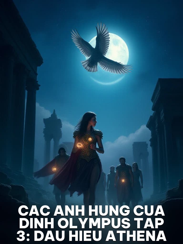 Các Anh Hùng Của Đỉnh Olympus Tập 3: Dấu Hiệu Athena - Cover image