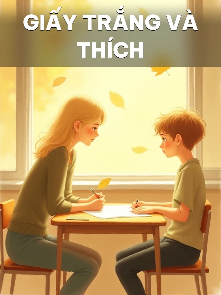 Giấy Trắng Và Thích - Cover image