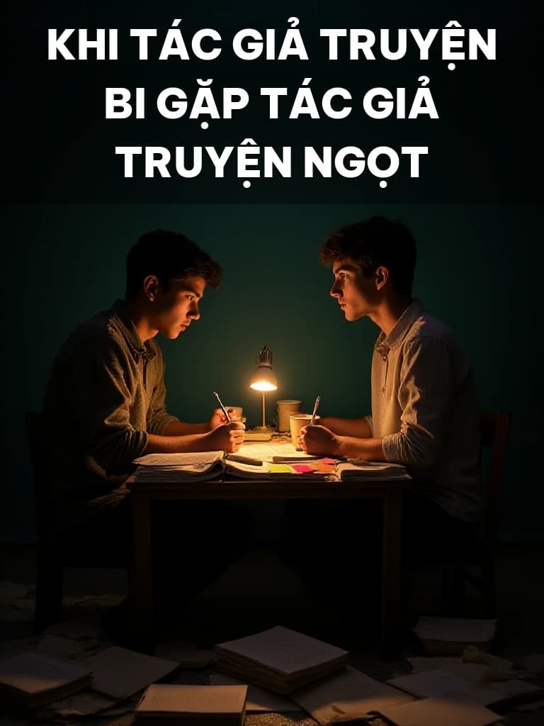 Khi Tác Giả Truyện Bi Gặp Tác Giả Truyện Ngọt - Cover image