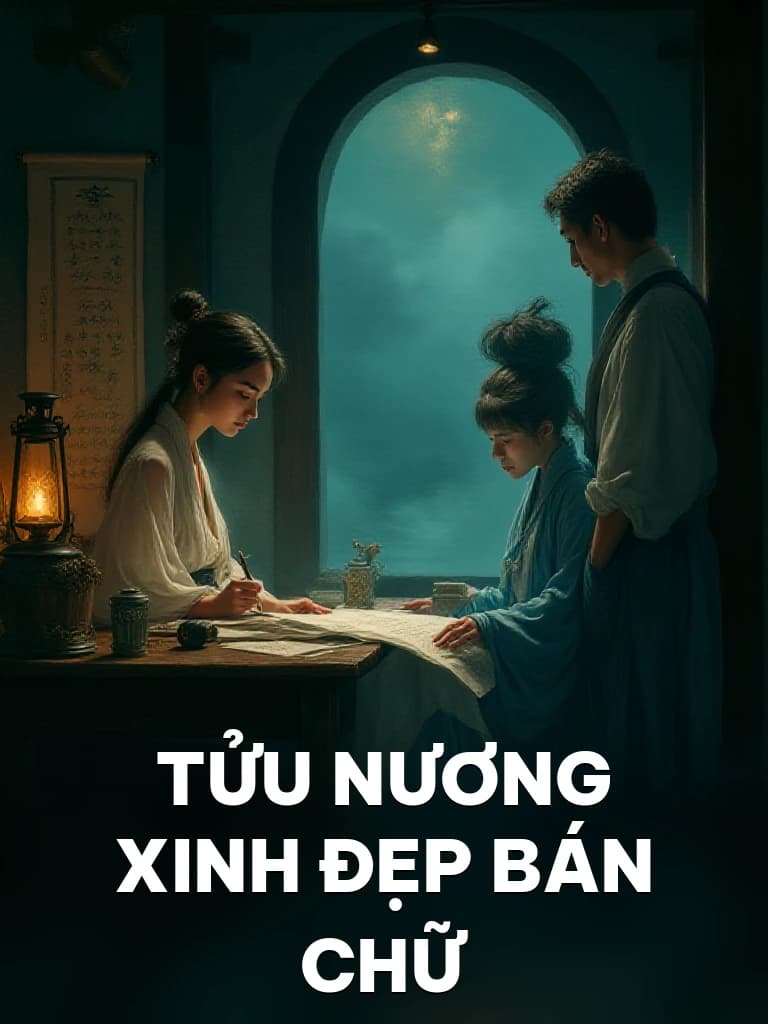 Tửu Nương Xinh Đẹp Bán Chữ - Cover image