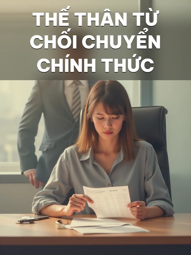 Thế Thân Từ Chối Chuyển Chính Thức - Cover image