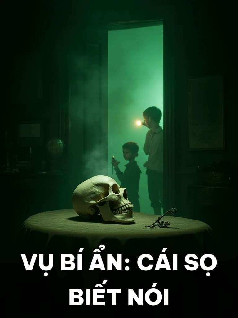 Vụ Bí Ẩn: Cái Sọ Biết Nói - Cover image
