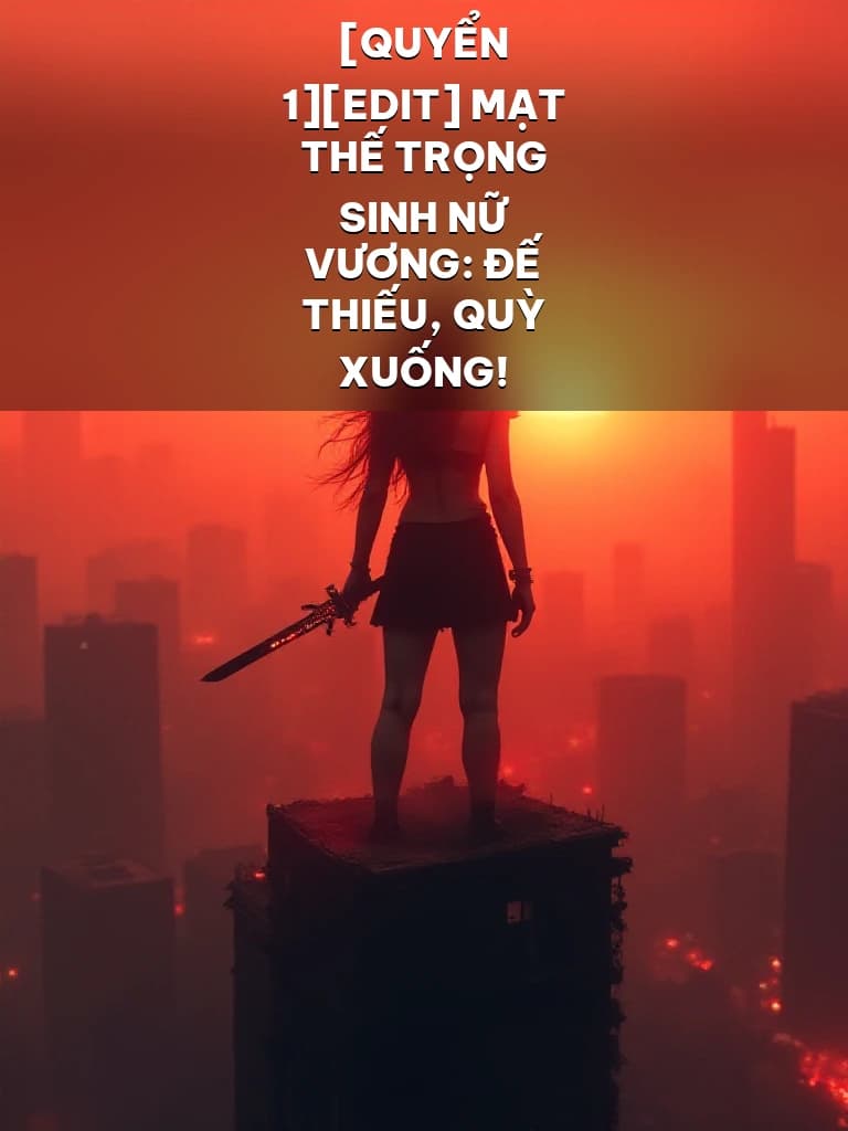 [Quyển 1][EDIT] Mạt Thế Trọng Sinh Nữ Vương: Đế Thiếu, Quỳ Xuống! - Cover image