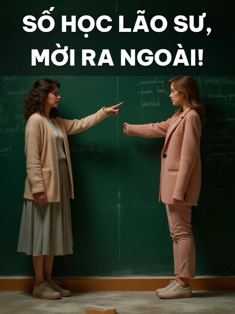 Số Học Lão Sư, Mời Ra Ngoài! - Cover image