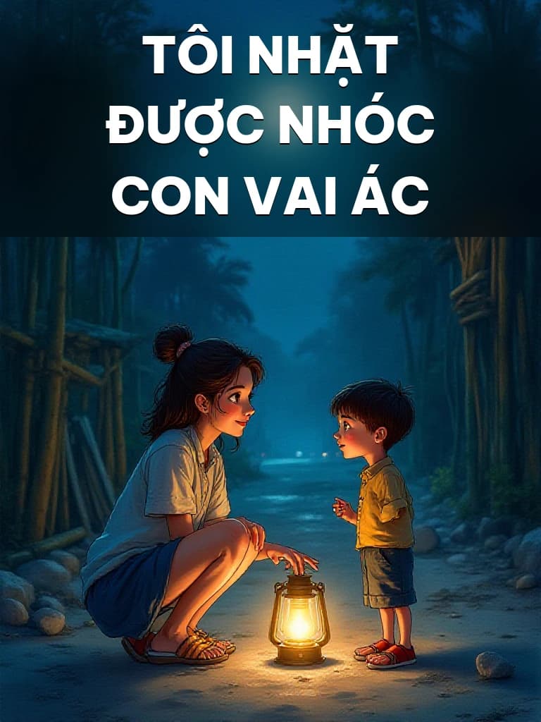 Tôi Nhặt Được Nhóc Con Vai Ác - Cover image