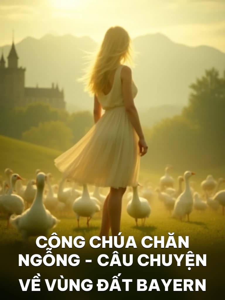 Công Chúa Chăn Ngỗng - Câu Chuyện Về Vùng Đất Bayern - Cover image