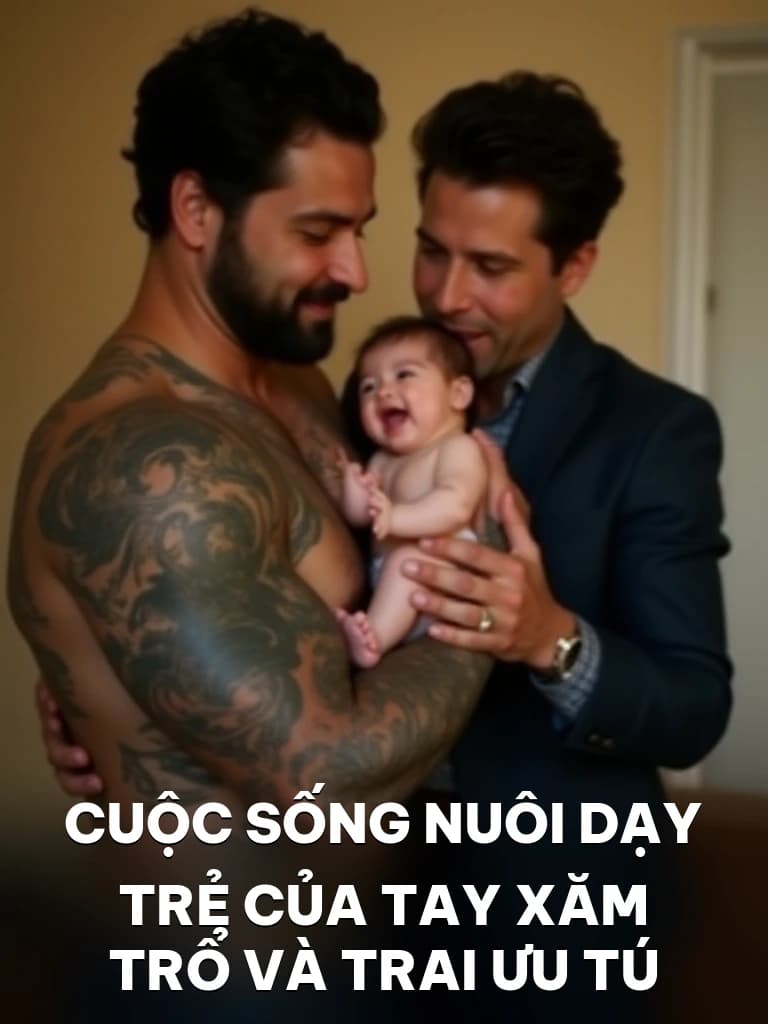 Cuộc Sống Nuôi Dạy Trẻ Của Tay Xăm Trổ Và Trai Ưu Tú - Cover image