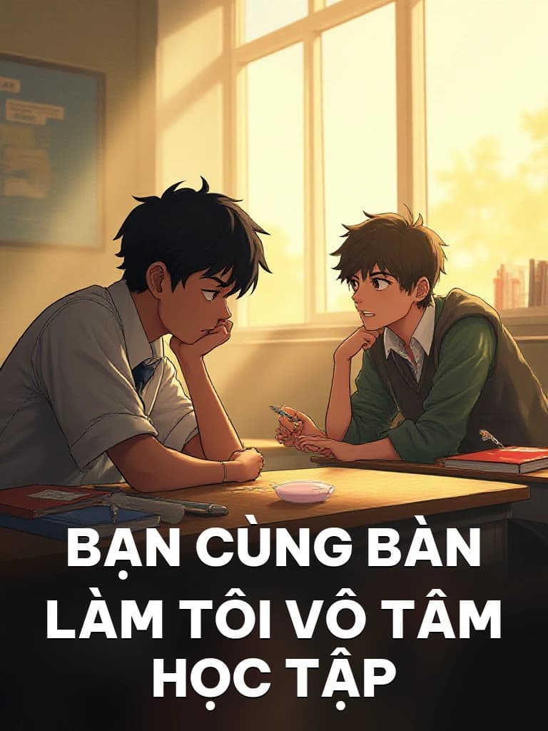 Bạn Cùng Bàn Làm Tôi Vô Tâm Học Tập - Cover image