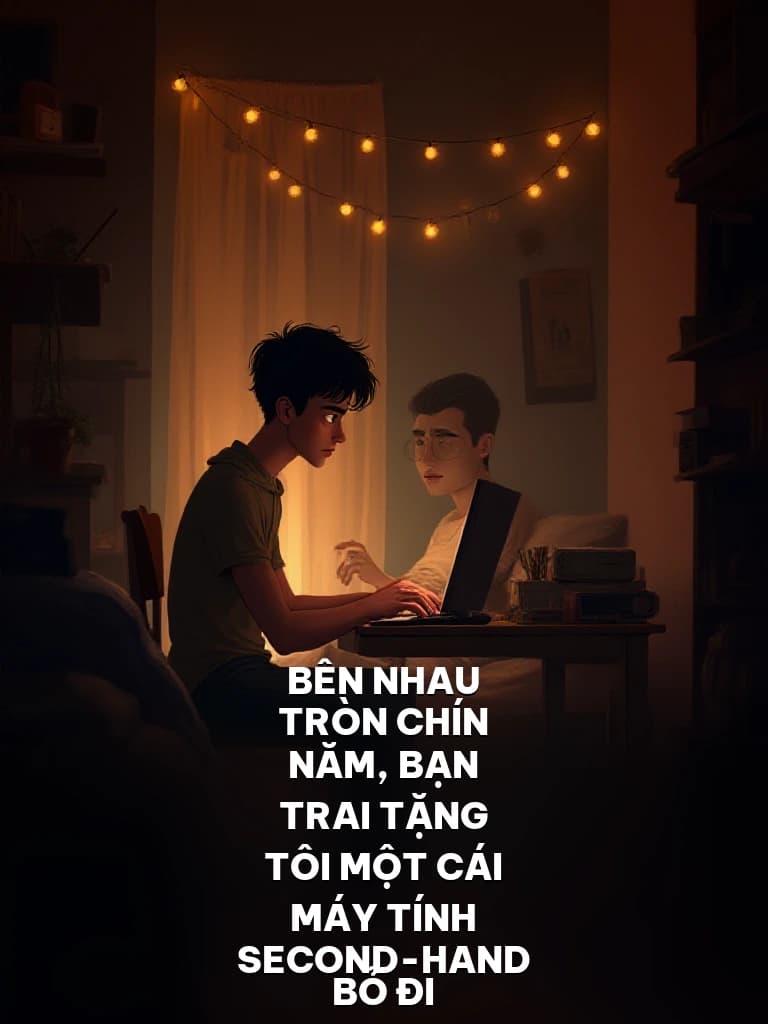 Bên Nhau Tròn Chín Năm, Bạn Trai Tặng Tôi Một Cái Máy Tính Second-Hand Bỏ Đi - Cover image