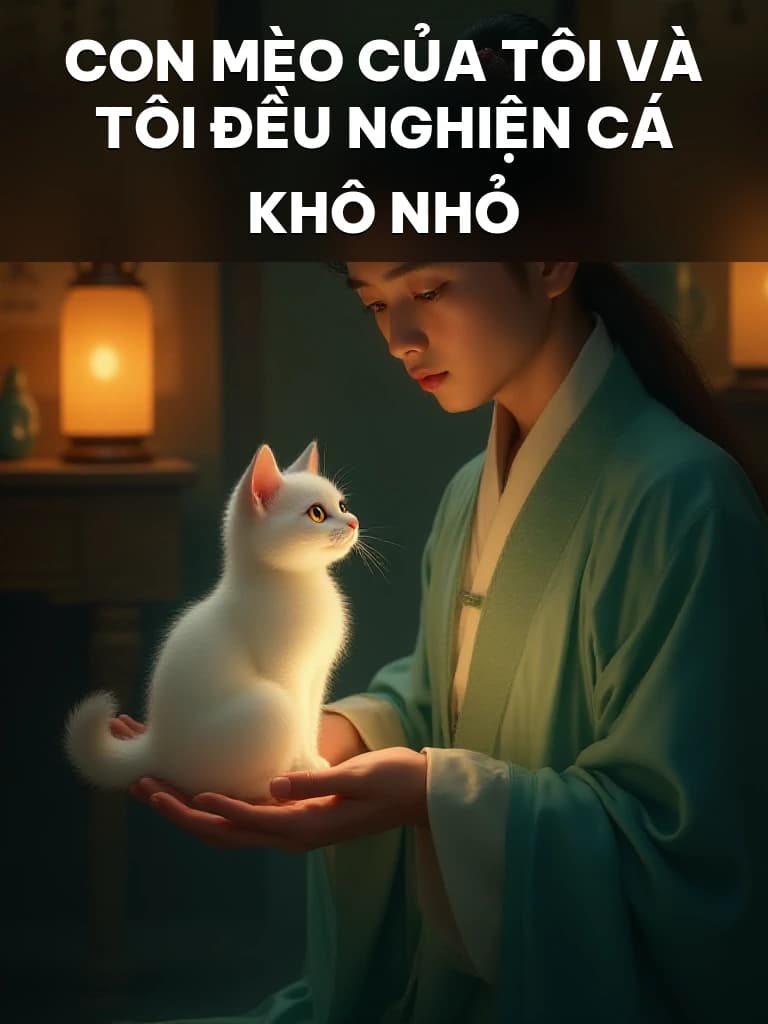 Con Mèo Của Tôi Và Tôi Đều Nghiện Cá Khô Nhỏ - Cover image