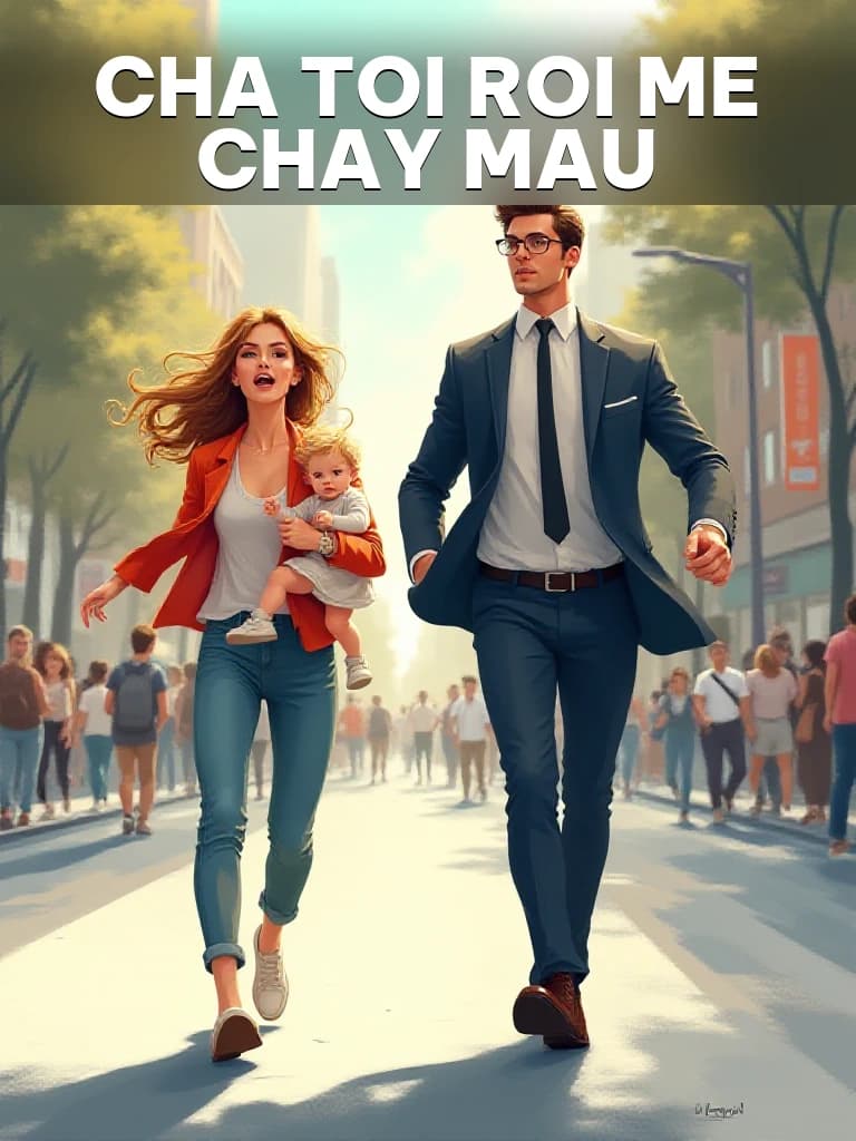 Cha Tới Rồi, Mẹ Chạy Mau!! - Cover image