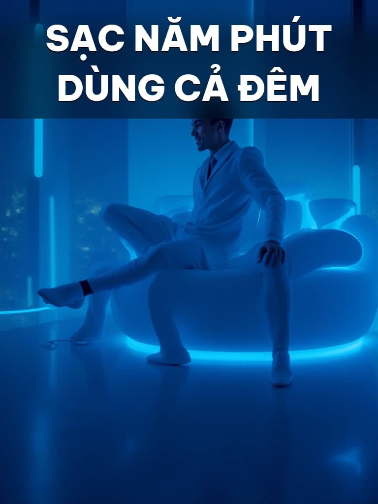 Sạc Năm Phút Dùng Cả Đêm - Cover image