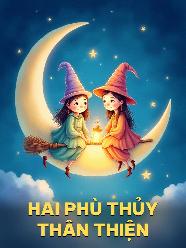 Hai phù thủy thân thiện - Cover image