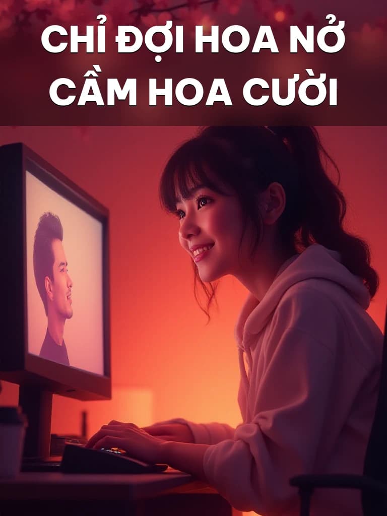 Chỉ Đợi Hoa Nở Cầm Hoa Cười - Cover image