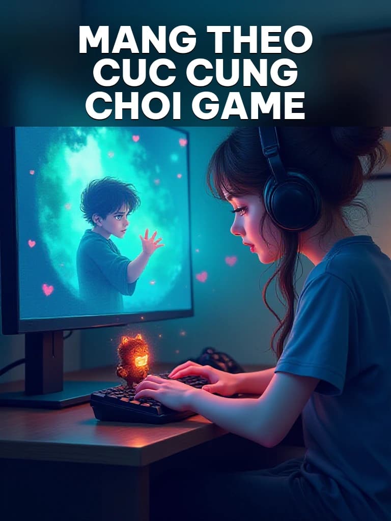 Mang Theo Cục Cưng Chơi Game - Cover image