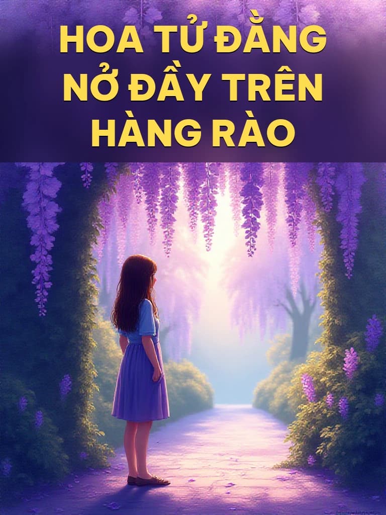 Hoa Tử Đằng Nở Đầy Trên Hàng Rào - Cover image