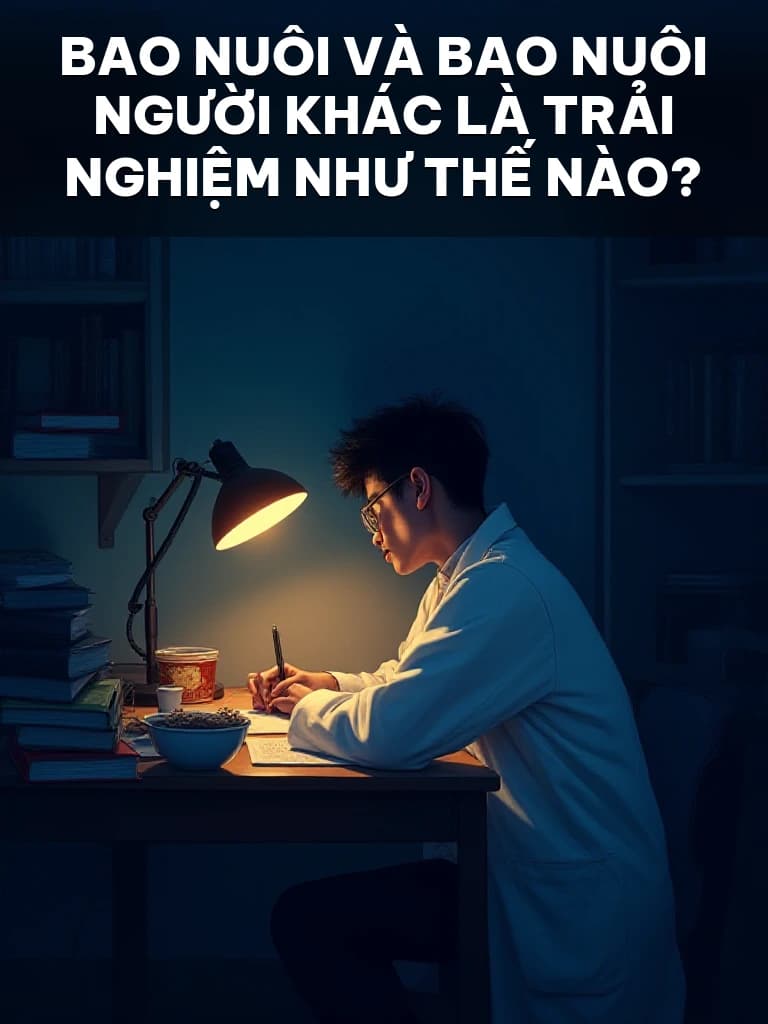 Bao Nuôi Và Bao Nuôi Người Khác Là Trải Nghiệm Như Thế Nào? - Cover image