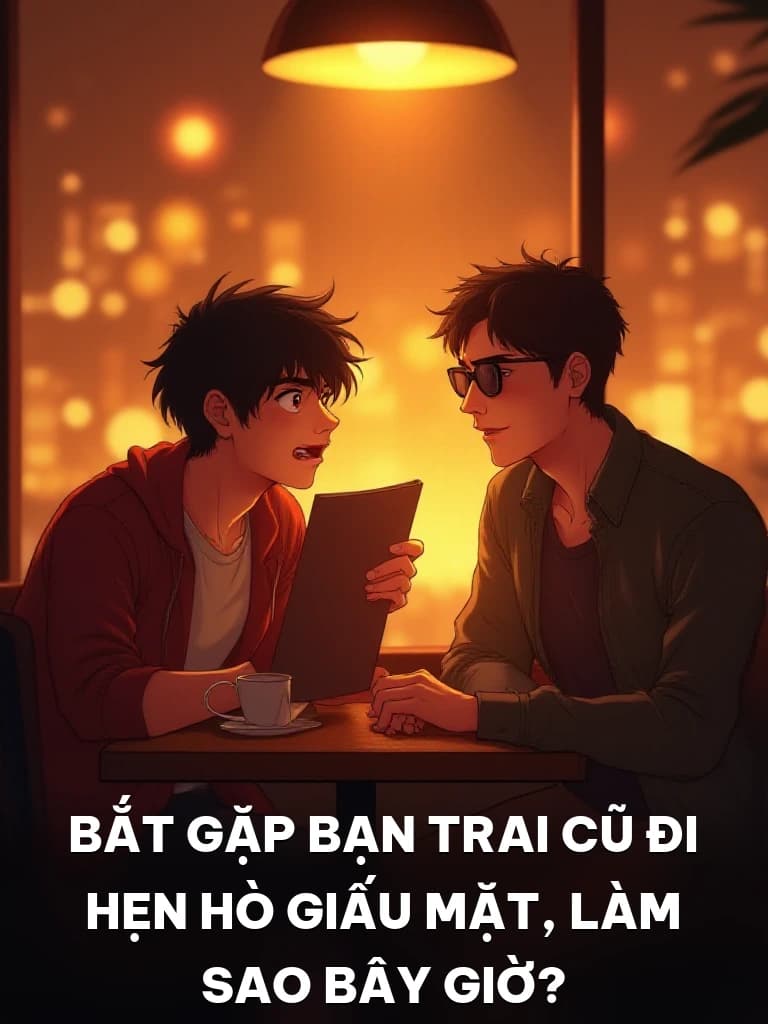 Bắt Gặp Bạn Trai Cũ Đi Hẹn Hò Giấu Mặt, Làm Sao Bây Giờ? - Cover image
