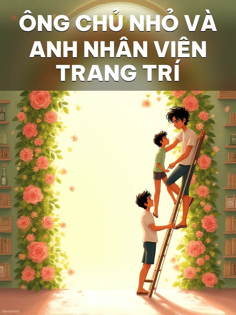 Ông Chủ Nhỏ Và Anh Nhân Viên Trang Trí - Cover image