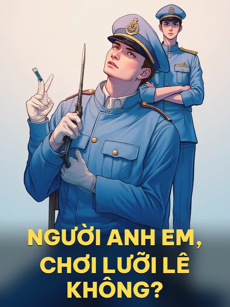 Người Anh Em, Chơi Lưỡi Lê Không? - Cover image