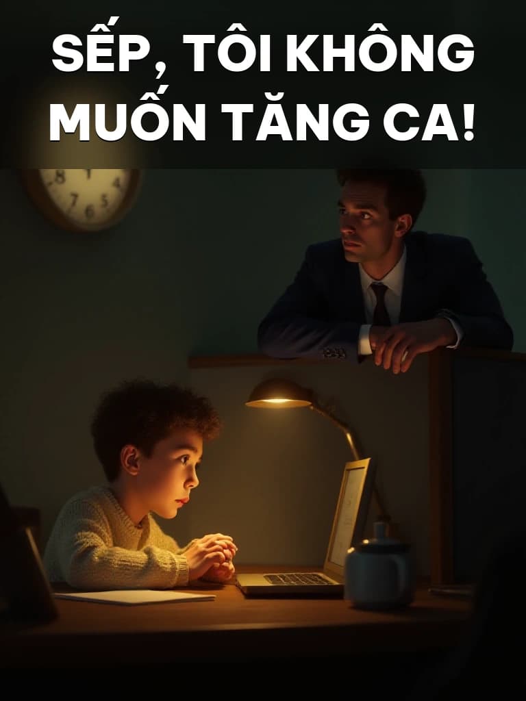 Sếp, Tôi Không Muốn Tăng Ca! - Cover image