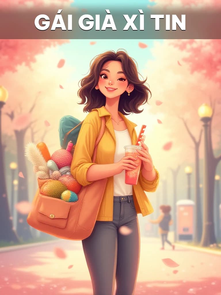 Gái Già Xì Tin - Cover image