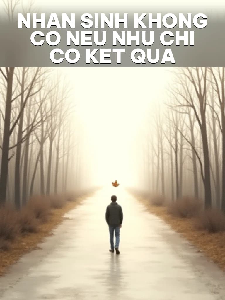Nhân Sinh Không Có Nếu Như, Chỉ Có Kết Quả - Cover image