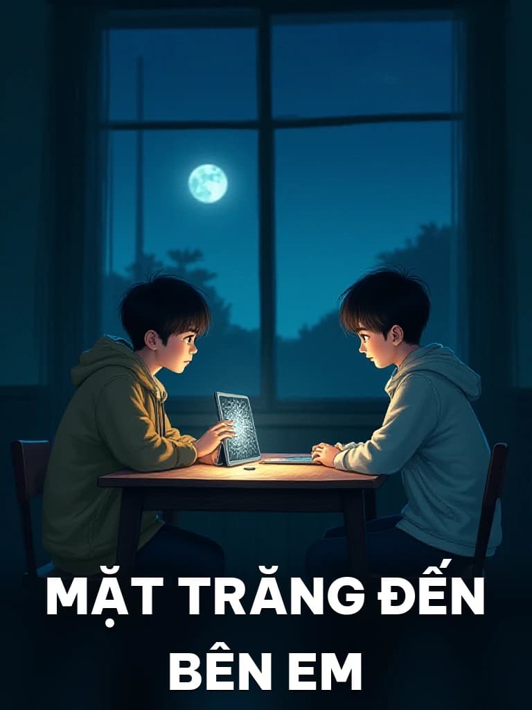 Mặt Trăng Đến Bên Em - Cover image