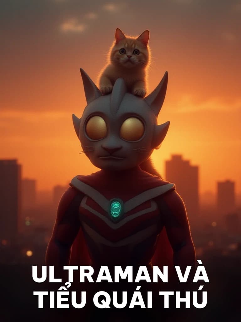 Ultraman Và Tiểu Quái Thú - Cover image