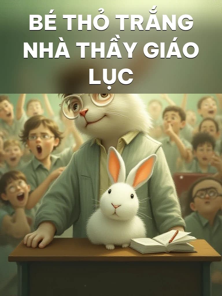 Bé Thỏ Trắng Nhà Thầy Giáo Lục - Cover image