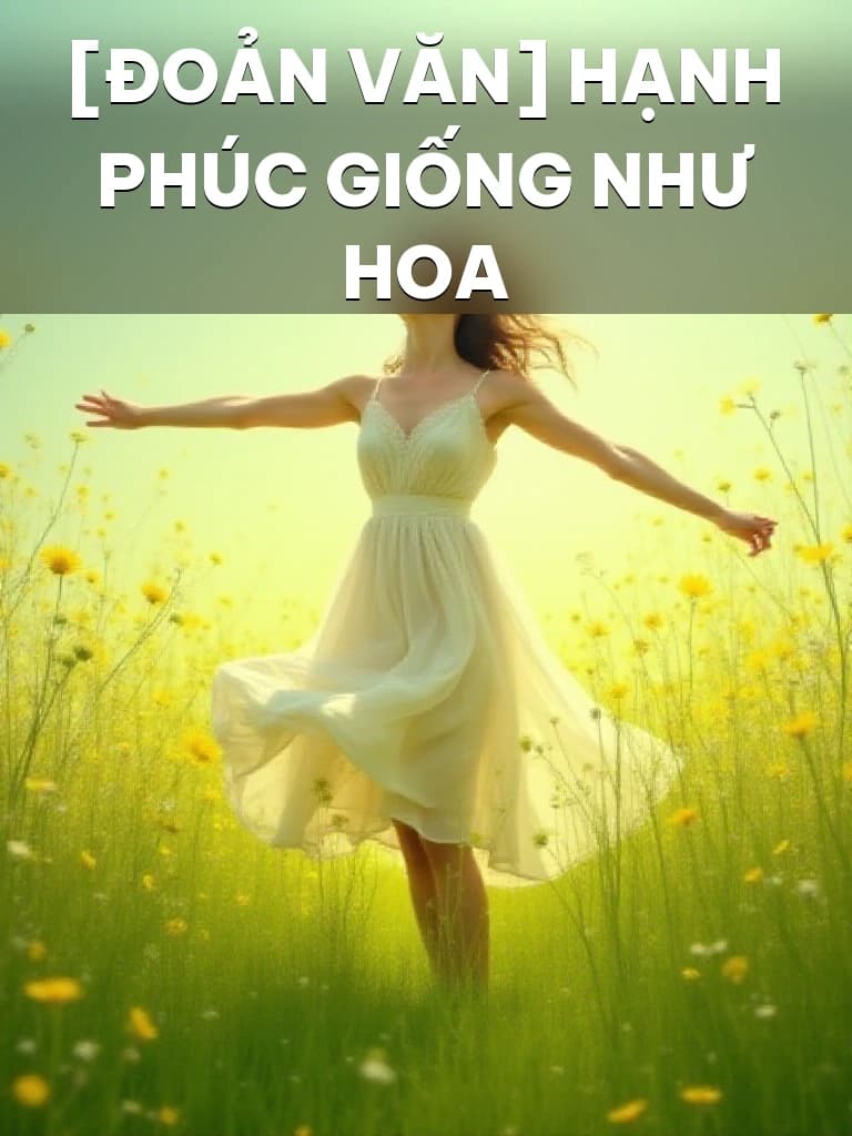 [Đoản Văn] Hạnh Phúc Giống Như Hoa - Cover image