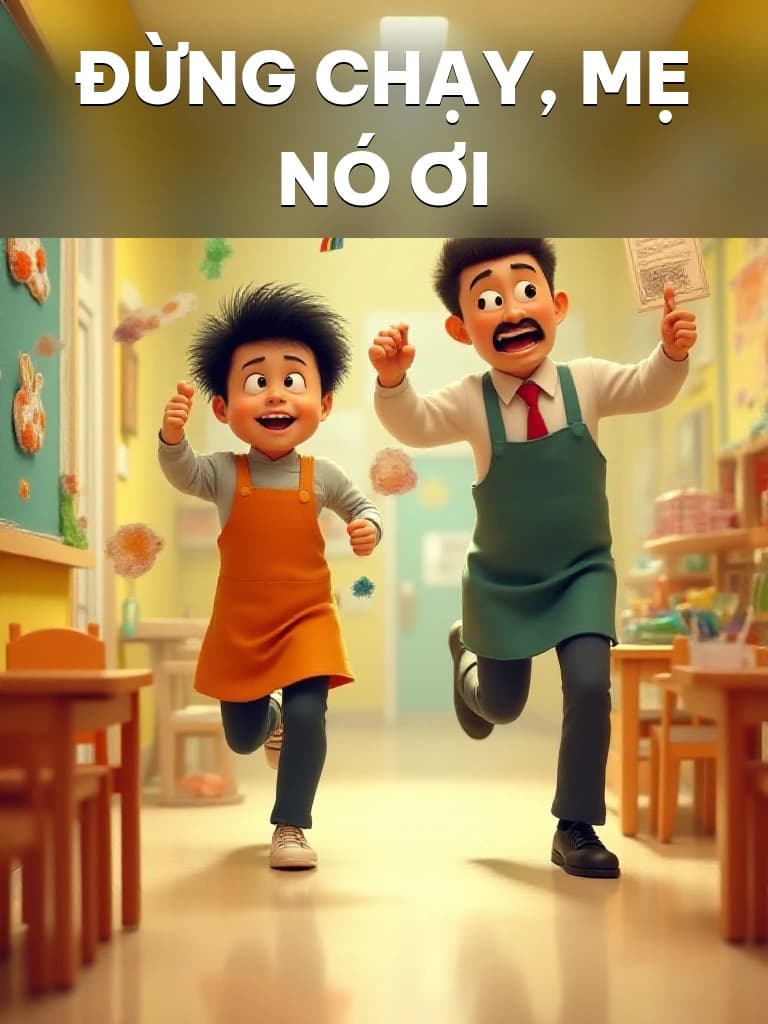 Đừng Chạy, Mẹ Nó Ơi - Cover image