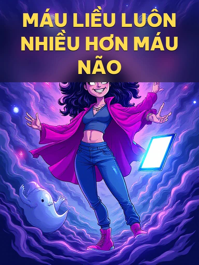 Máu Liều Luôn Nhiều Hơn Máu Não - Cover image